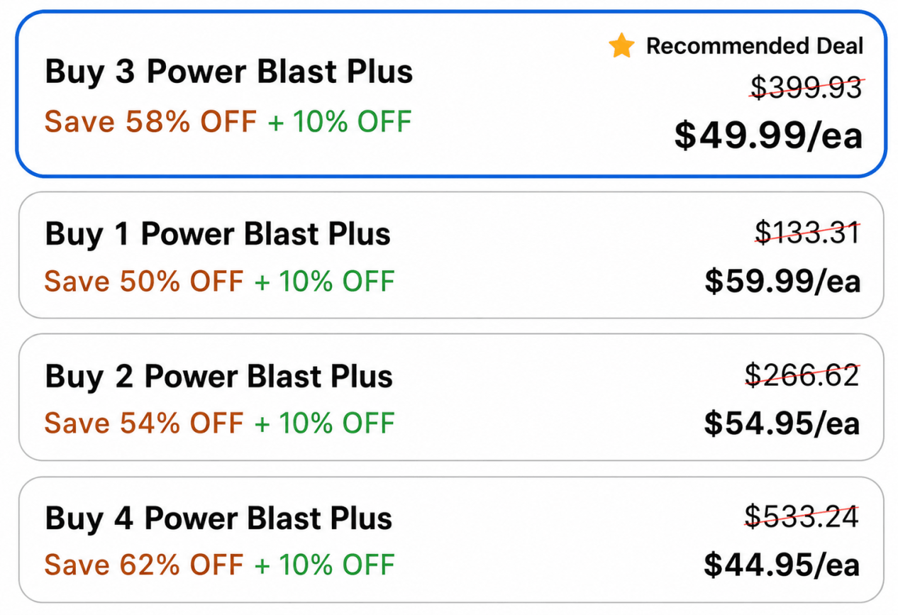 Power Blast Plus product image